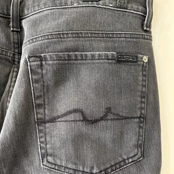 Vintage 7 for All Mankind “Josefina” skinny boyfriend jeans (31, grey) - Picture 1 of 7